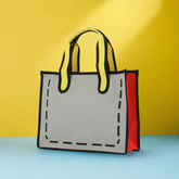 Cute Canvas Tote bag-FCX